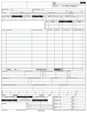 Ub 04 Form - Fill Online, Printable, Fillable, Blank | PDFfiller