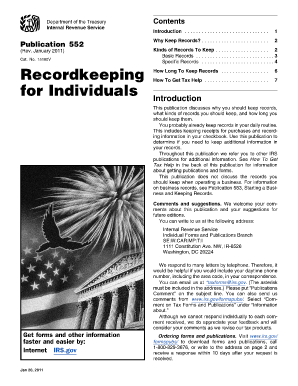 IRS Publication 552