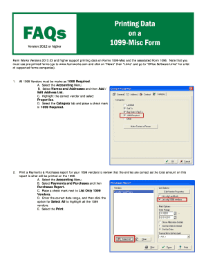 FarmWorks 1099-Misc Form Printing Guide