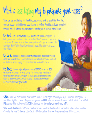 IRS Free File Tax Preparation