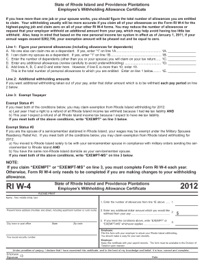 tax form fill in ri w 4