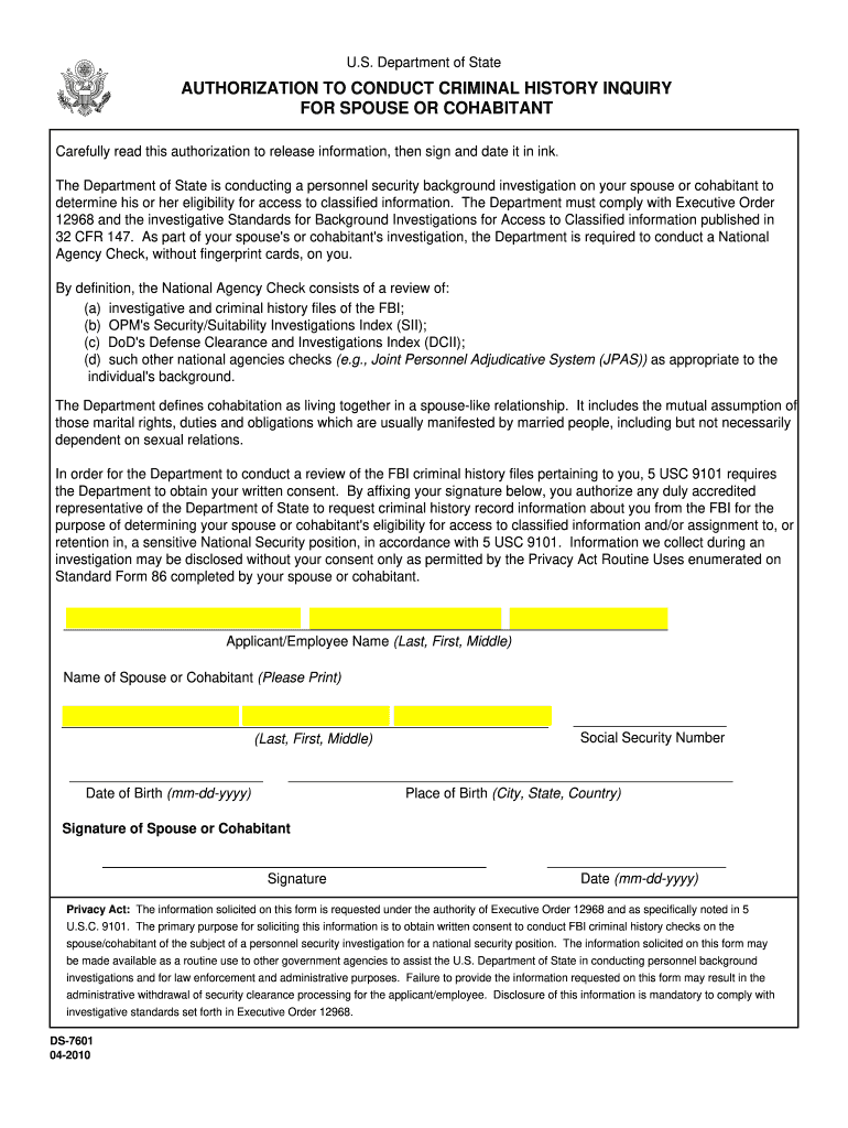 authorization dhs Preview on Page 1