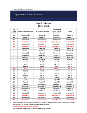 Ole Miss Payroll - Fill Online, Printable, Fillable, Blank | pdfFiller