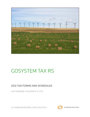 US Federal 1120 Corporation Tax Forms