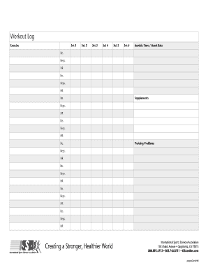 Workout Progress Tracker