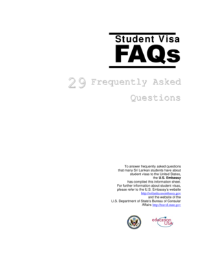 embassy questions for student visa form