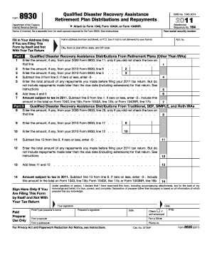 IRS Form 8930
