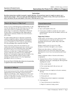 Form 1 134 - i 134 form