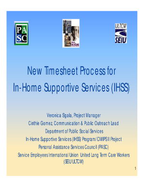 ihss timesheet