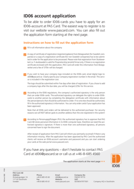 ID06 Account Application Form