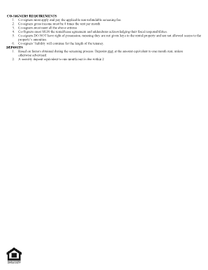 Residential Rental Application Form