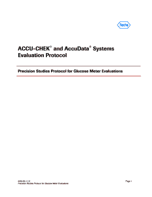 Precision Studies Protocol for Glucose Meter Evaluations