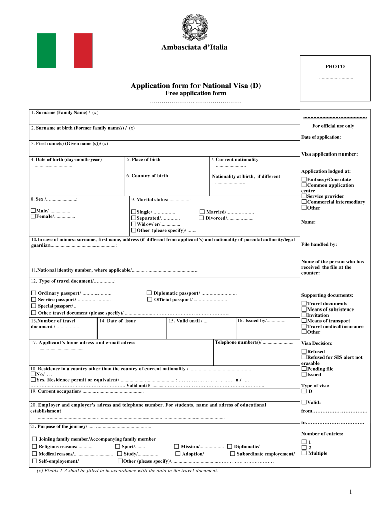 Visa For Italy 2025 Sophie Mackenzie
