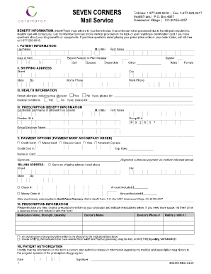 HealthTrans Prescription Order Form