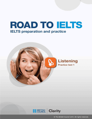 IELTS Listening Practice Test