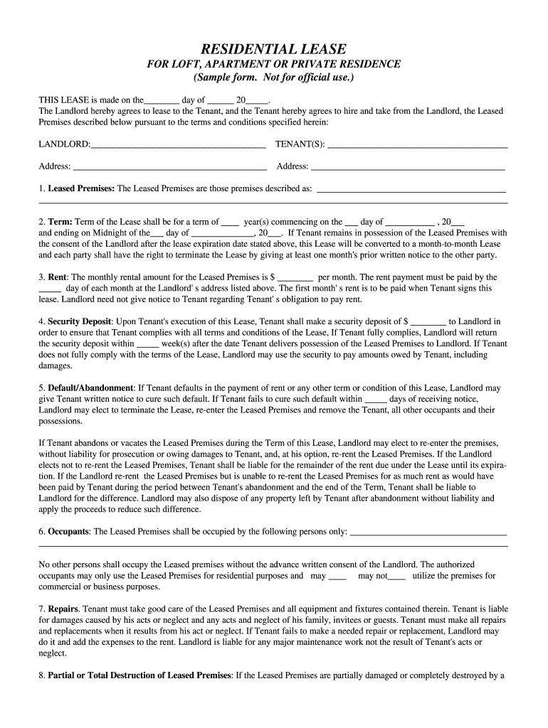t186 lease agreement Preview on Page 1.