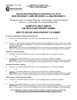 Pennsylvania Annual Recycling Report