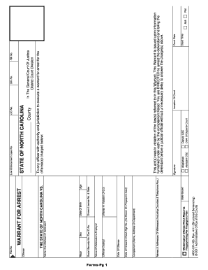Arrest Warrant AOC-CR-100