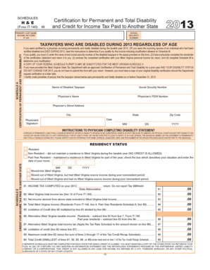 West Virginia Permanent Disability Certification Form