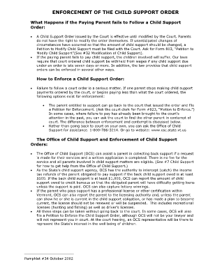 34Enforcement of Child Support Oct 02. Florida Supreme Court Approved Family Law Form 12.960 - vermontjudiciary