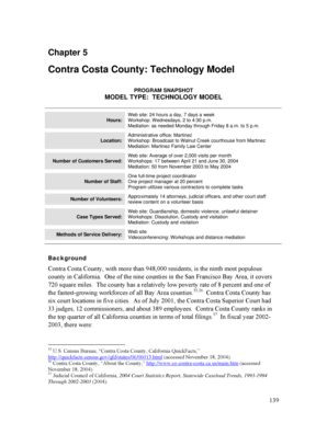 Contra Costa County: Technology Model - California Courts - courts ca