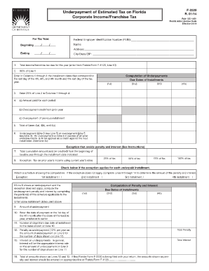 Florida F-2220 Form