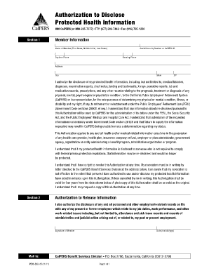 Authorization to Disclose Protected Health Information