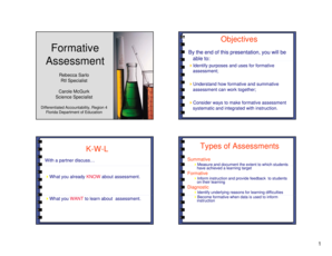 Formative Assessment (PDF) - ETS - ets