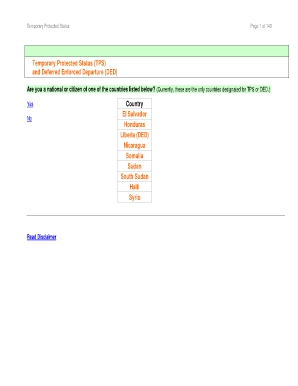 I 765 document checklist - Temporary Protected Status - uscis