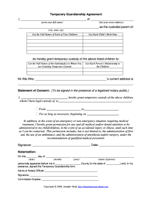 Tennessee Guardianship Forms Fill Online Printable Fillable Blank Pdffiller