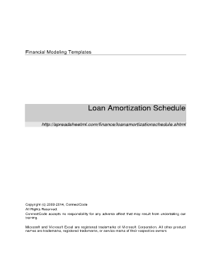 mortgage amortization schedule