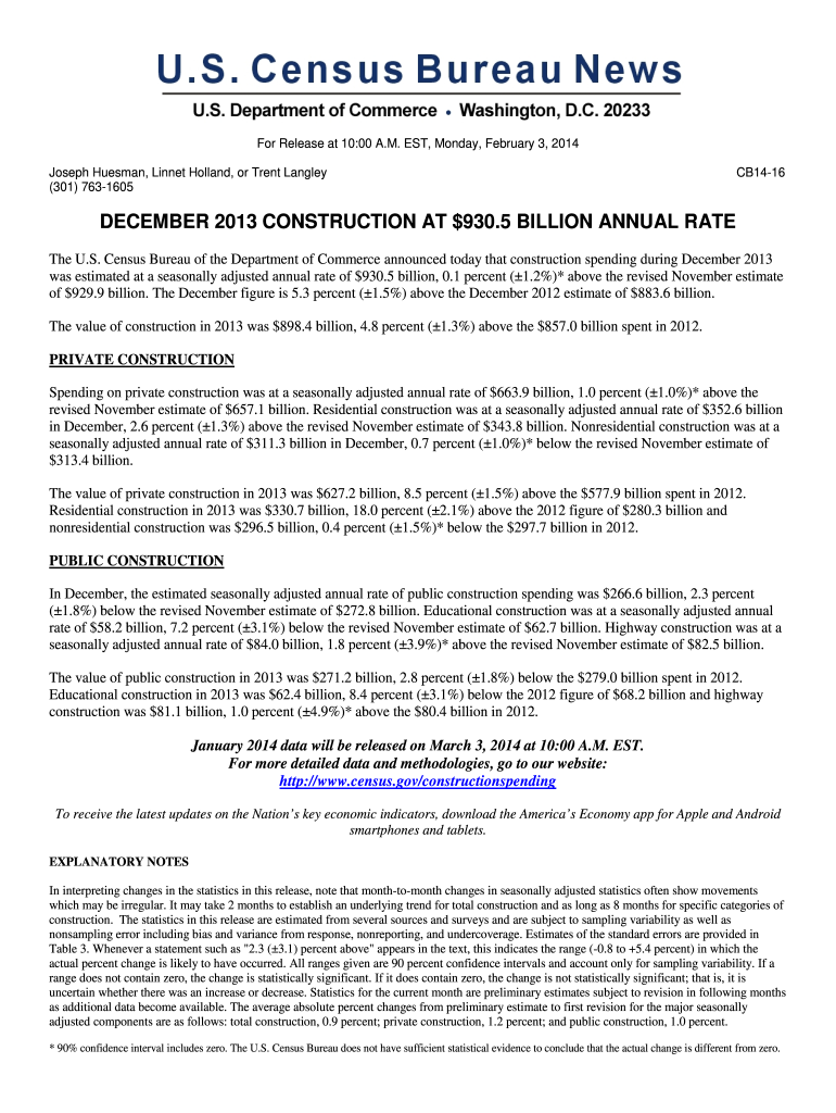 census bureau construction Preview on Page 1