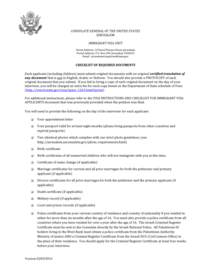 I864ez - Each applicant (including children) must submit original documents with an original certified translation of - photos state