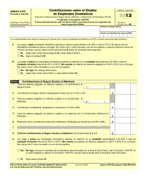 Anexo H-PR (Formulario 1040-PR)