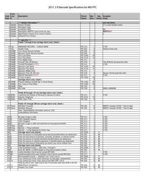 Missouri Property Tax Credit Form