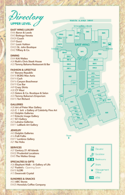 Fillable Online Click here to download our Shops at Wailea Directory Map PDF Fax Email Print ...