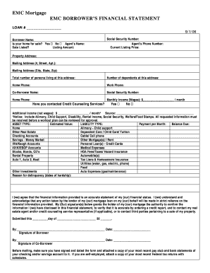 Bank mortgage release letter sample - emc mortgage financial statement form