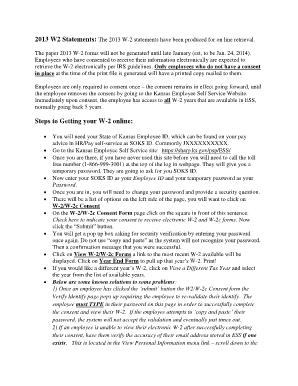 2013 W-2 Tax Form