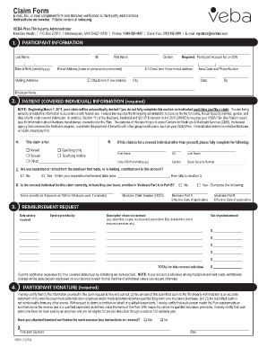 VEBA Health Claim Form