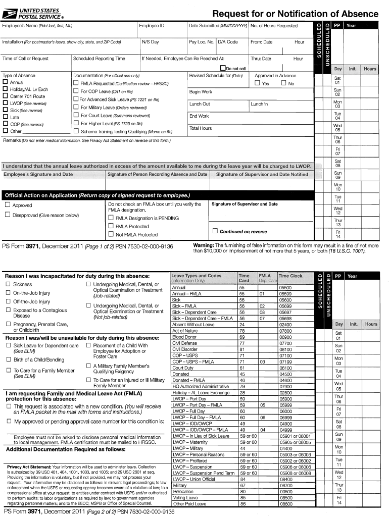 Fillable Ps Form 5980 Printable Forms Free Online