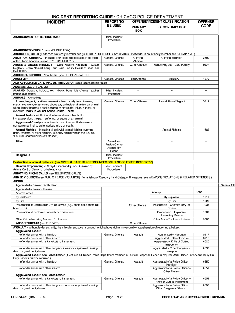 Chicago Police Report Online Fill Out Sign Online DocHub