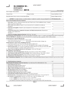 Printable Pa Schedule Ue 2012 | fillable online 2013 pa schedule ue allowable employee Printable Pa Schedule Ue 2012 | fillable online 2013 pa schedule ue allowable employee