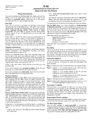 Connecticut Sales and Use Tax Return