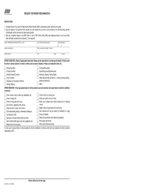 California Driver Reevaluation Request Form