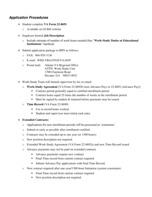 fillable online unless this application is initialed on each page it va form 22 8691