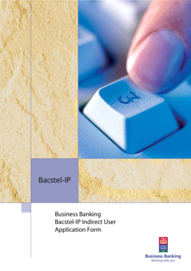 Bacstel-IP Indirect User Application Form