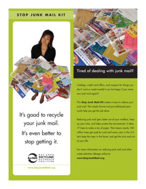 Stop Junk Mail Kit