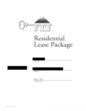 Residential Lease Agreement