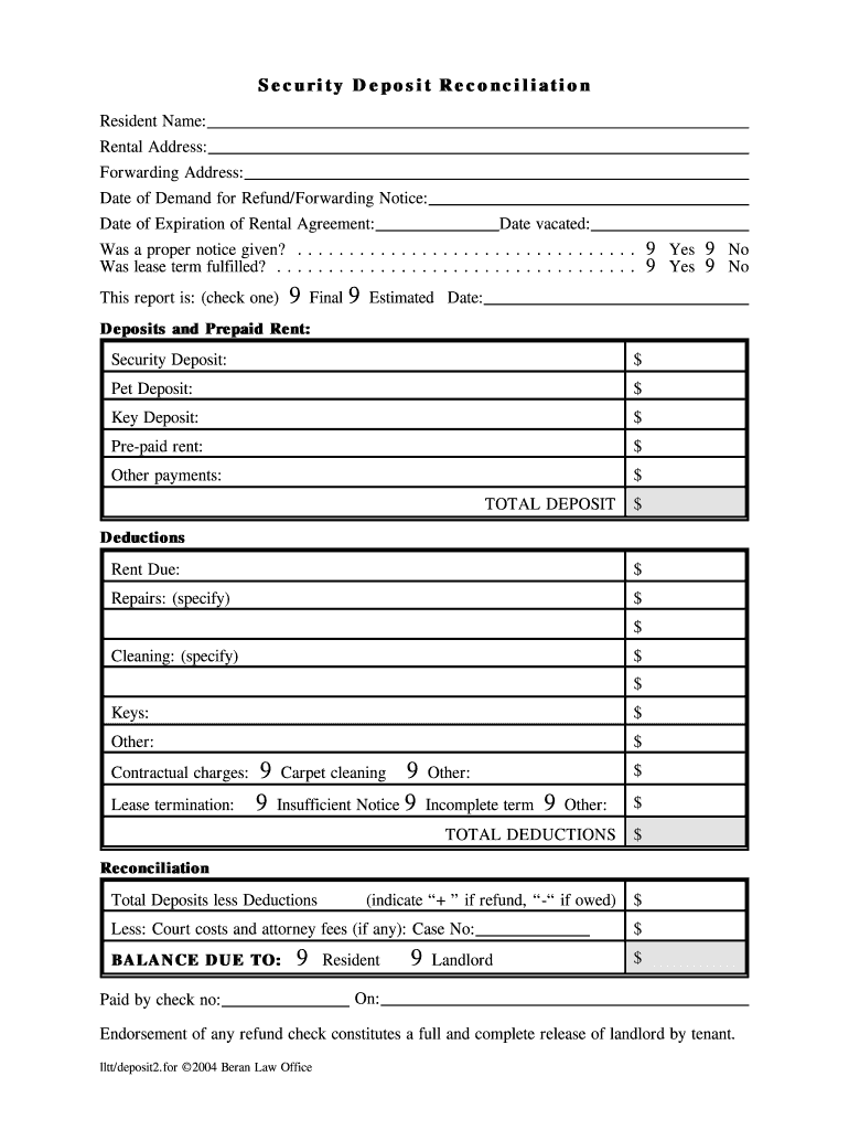 received security deposit from tenants accounting equation Preview on Page 1