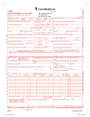 Health Insurance Claim Form
